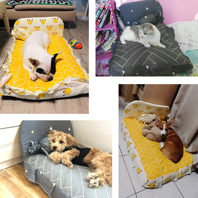 Teddy Soft Small Pet Bed Comfortable Sleeping Nest