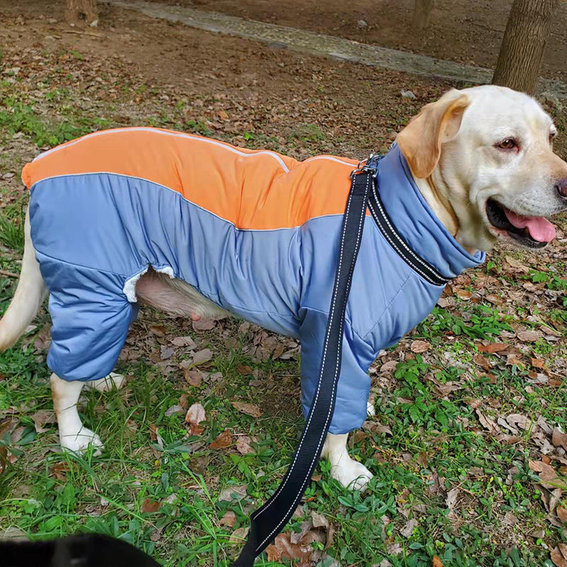 Pet Cotton Coat Clothing For Medium Large Pets Comfortable Wear
