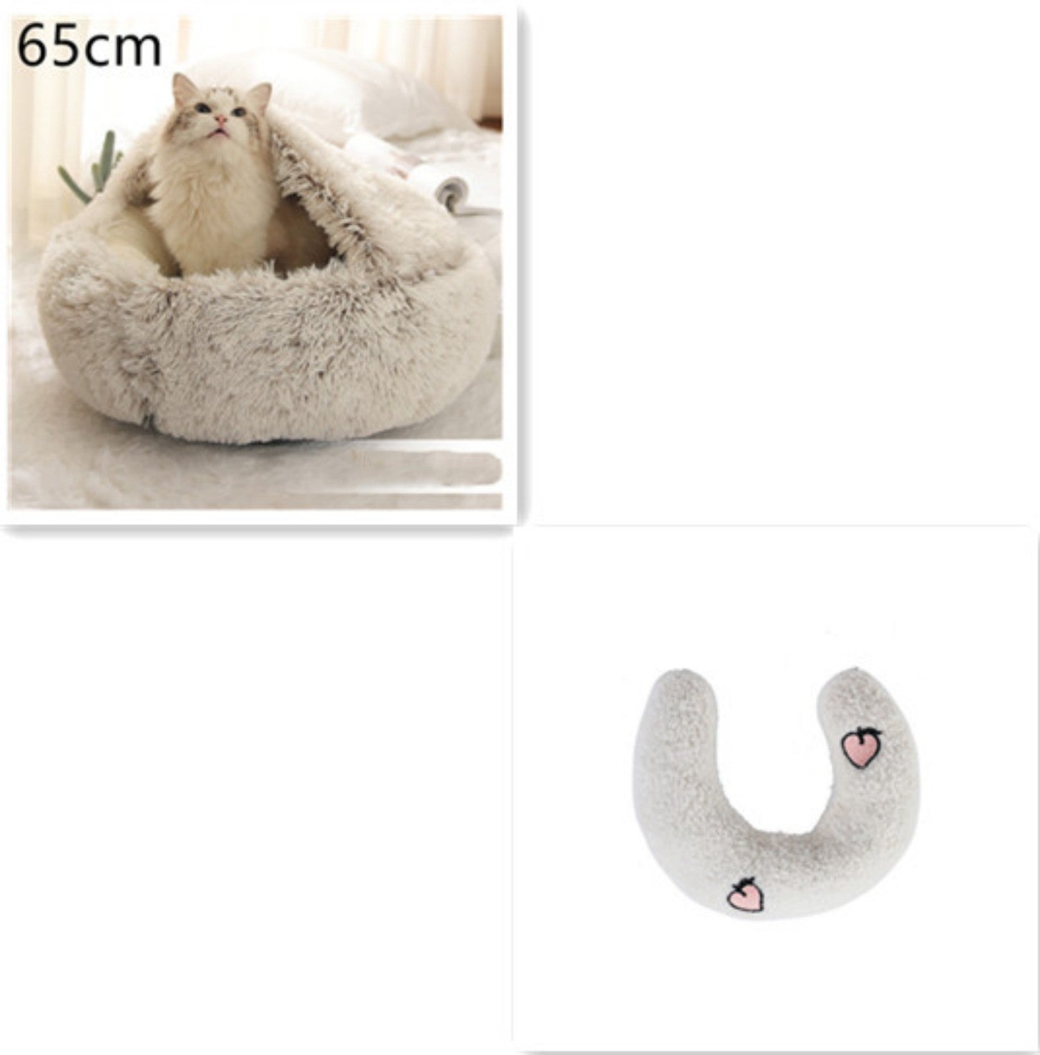 Cozy Cocoon Pet Bed Soft Comfortable Nest