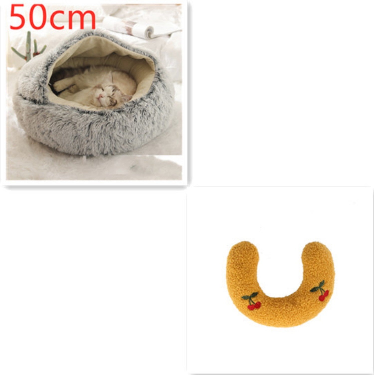 Cozy Cocoon Pet Bed Soft Comfortable Nest