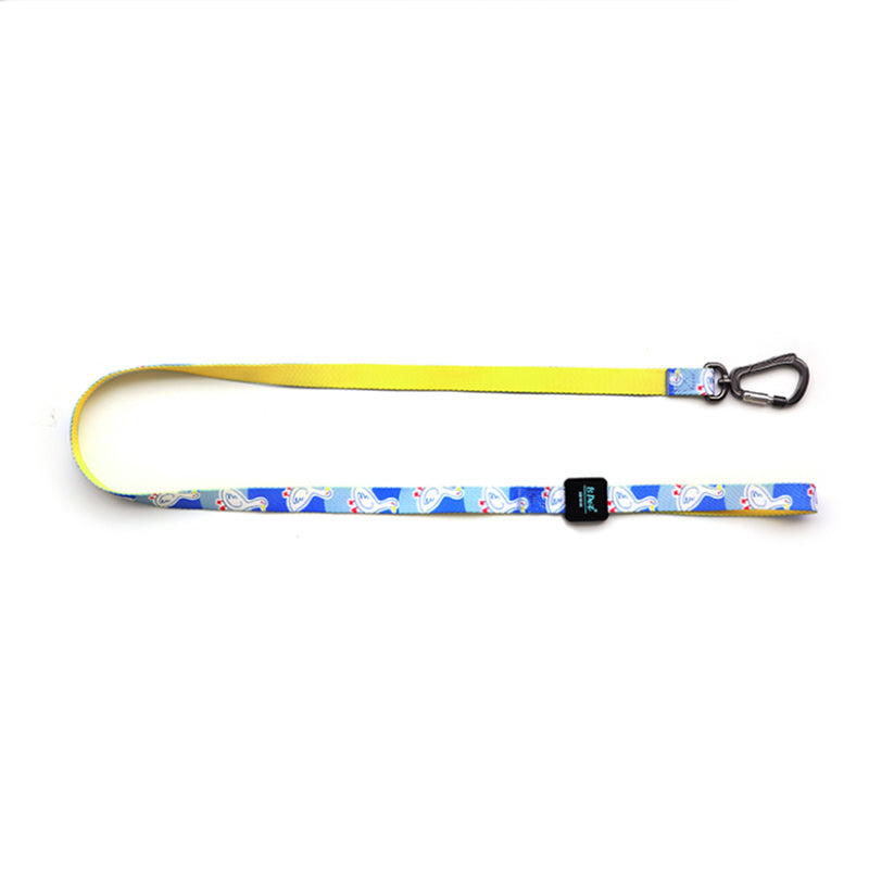 Pet Ribbon Printed Traction Rope Durable Walking Leash