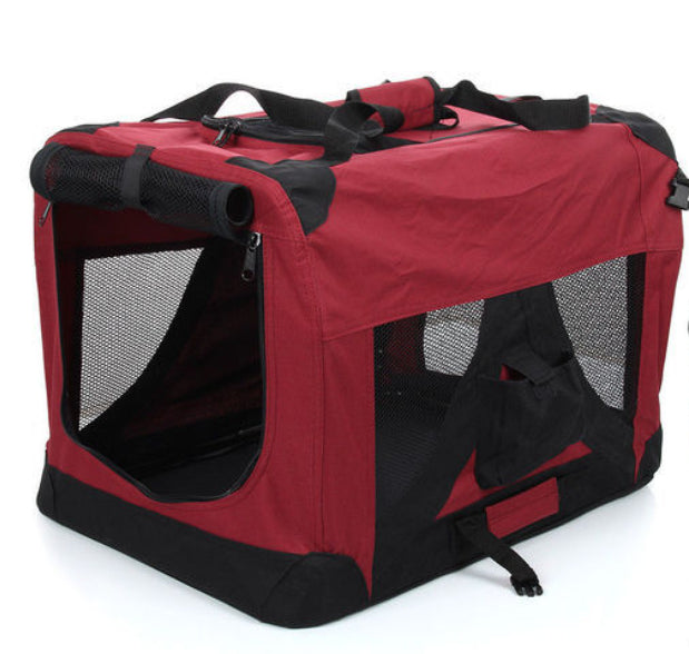 Pet Foldable Outdoor Portable Backpack Carrier Travel Cage