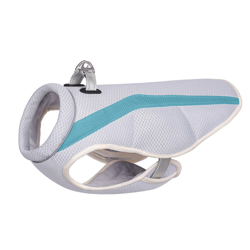 Pet Polyester Cooling Clothing Lightweight Breathable Wear