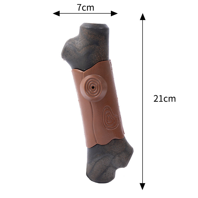 Indestructible Durable Pet Chew Toy Bacon Flavor For Large Breeds