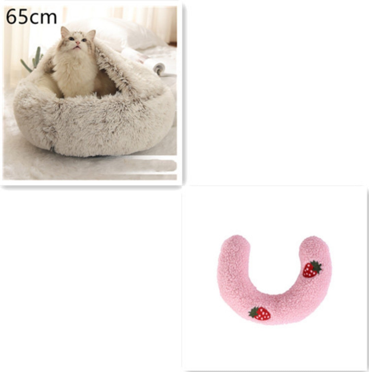 Cozy Cocoon Pet Bed Soft Comfortable Nest