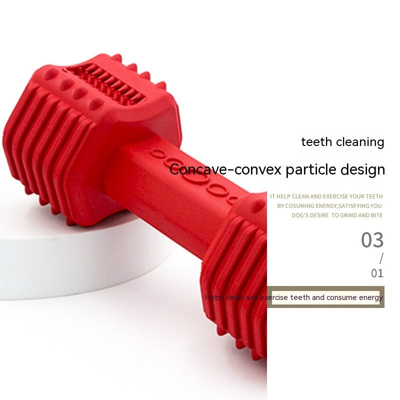 Interactive Rubber Pet Toy Durable Food Leakage Chew Ball
