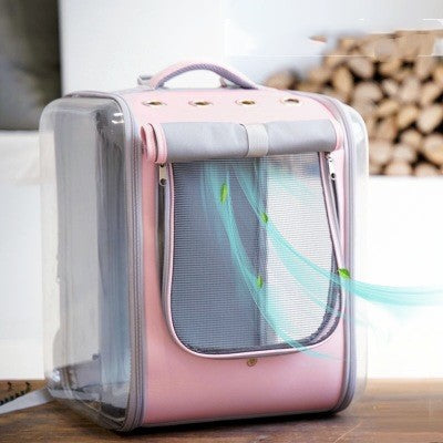 Portable Pet Backpack Cat Carrier Travel Bag
