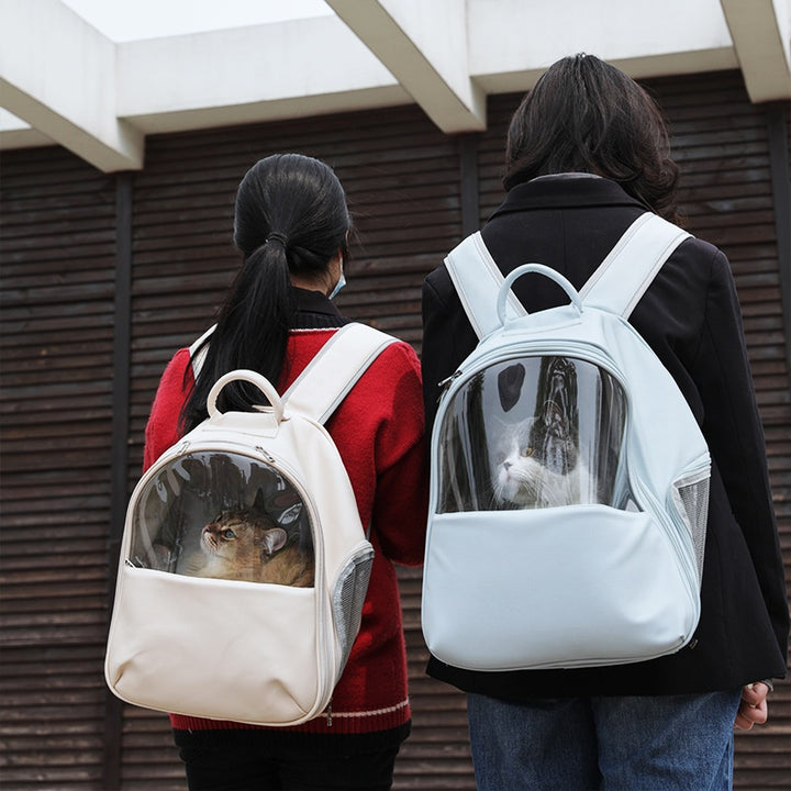 Pet Heated Space Capsule Backpack Portable Climate Control Carrier