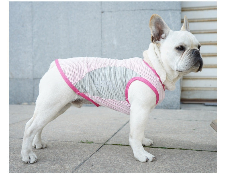 Pet Cooling Vest Reflective Summer Breathable Clothing