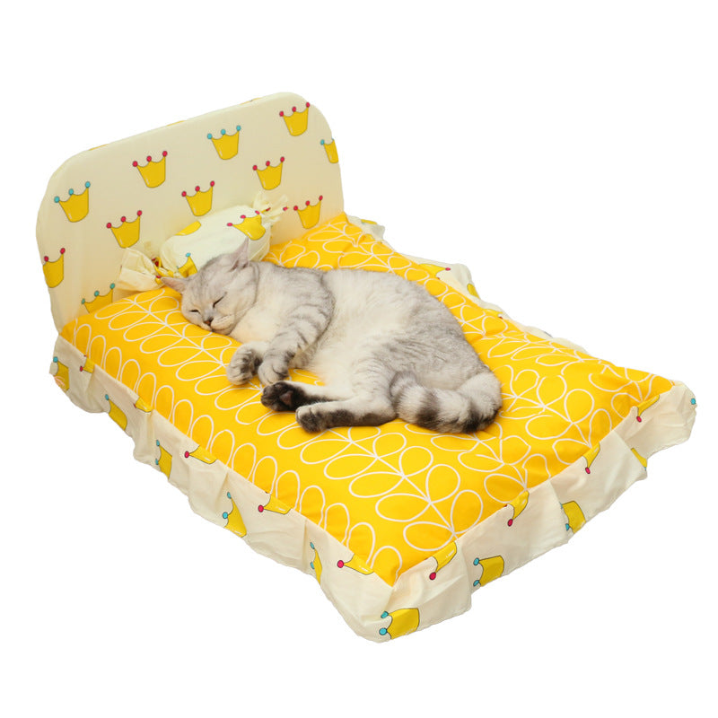 Teddy Soft Small Pet Bed Comfortable Sleeping Nest