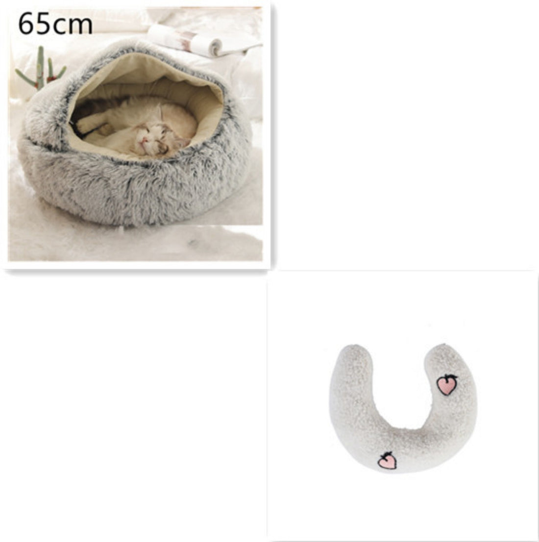 Cozy Cocoon Pet Bed Soft Comfortable Nest