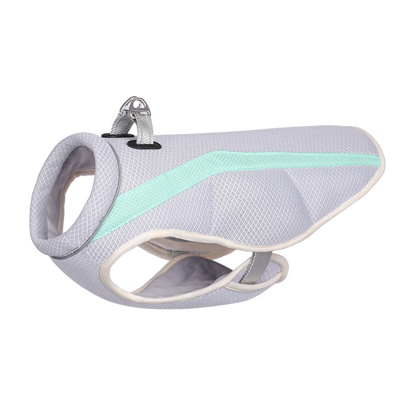 Pet Polyester Cooling Clothing Lightweight Breathable Wear