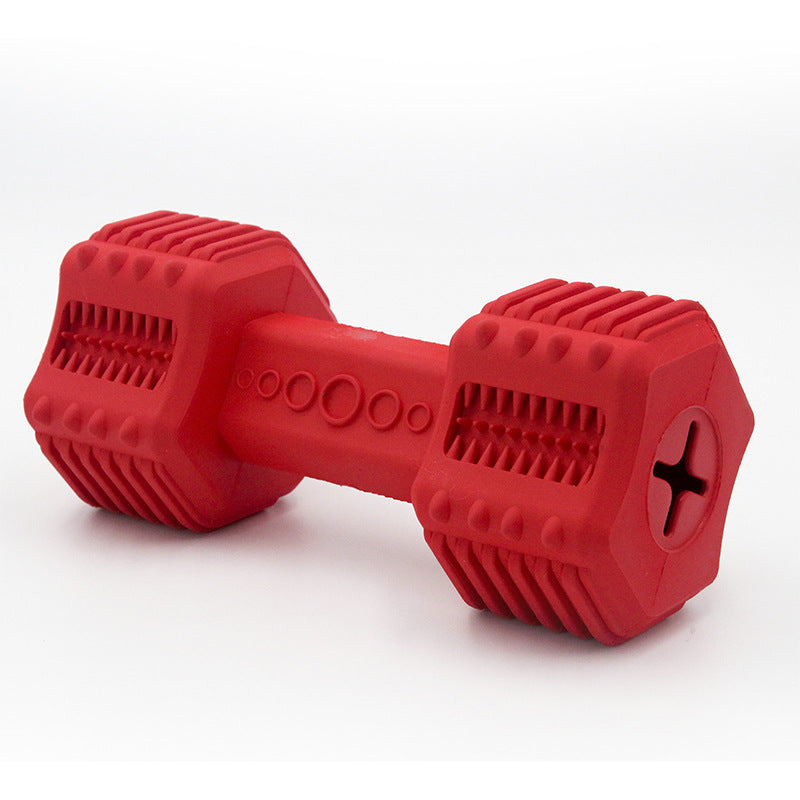 Interactive Rubber Pet Toy Durable Food Leakage Chew Ball
