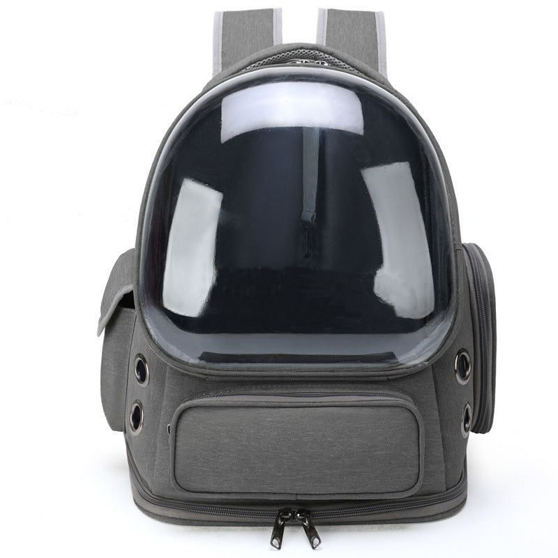 Pet Transparent Space Capsule Backpack Portable Travel Carrier