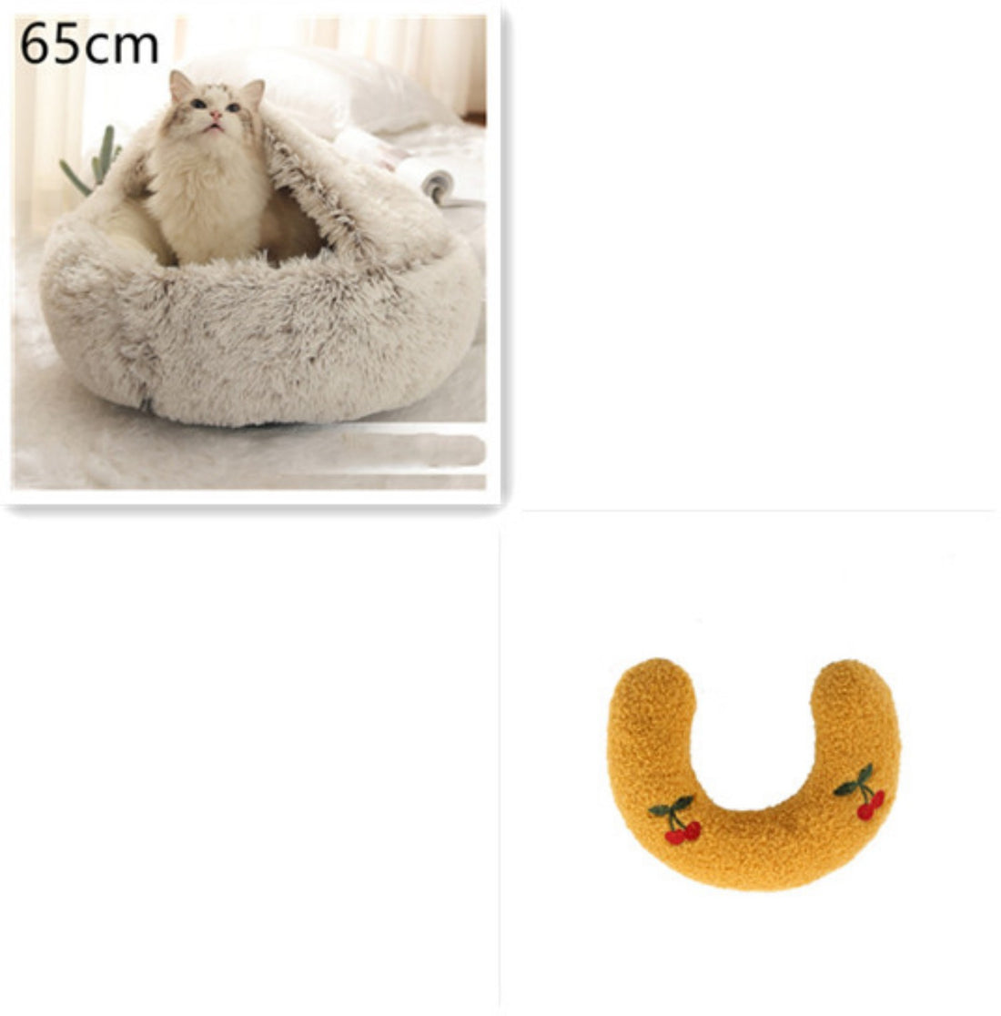 Cozy Cocoon Pet Bed Soft Comfortable Nest