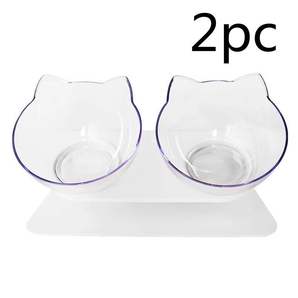 Adjustable Height Pet Feeding Bowl Ergonomic Stand Design