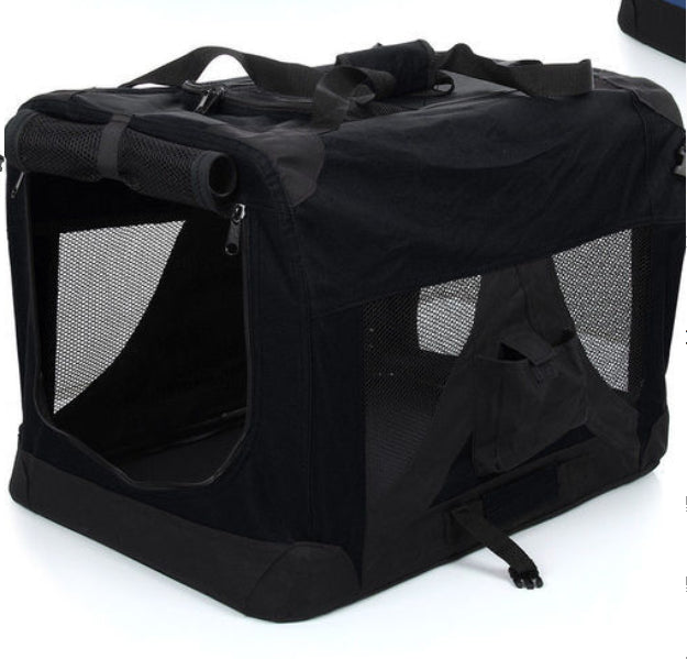 Pet Foldable Outdoor Portable Backpack Carrier Travel Cage