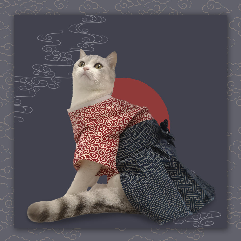 Pet Japanese Kimono Style Outfit Costume Apparel Clothing