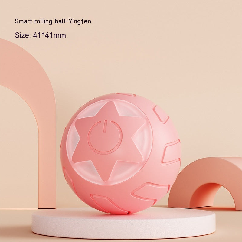XINGX Rolling Pet Ball Self Moving Bite Resistant Interactive Toy