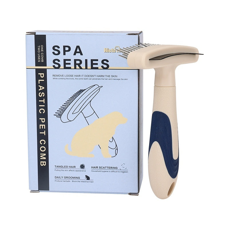 Pet Grooming Deshedding Detangling Brush Tool