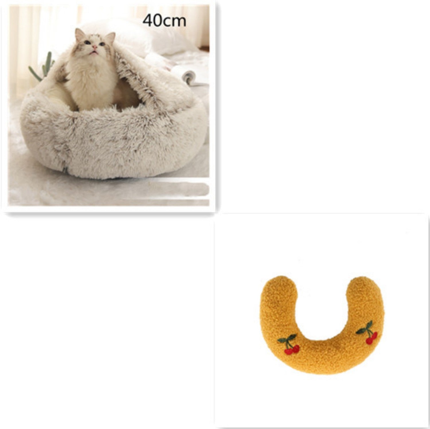 Cozy Cocoon Pet Bed Soft Comfortable Nest