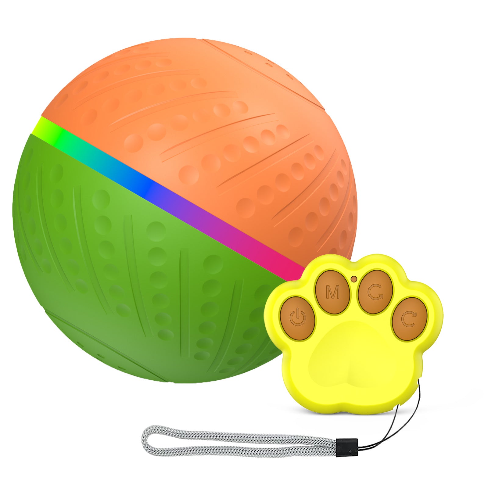 Bite Resistant Remote Control Interactive Smart Toy Ball
