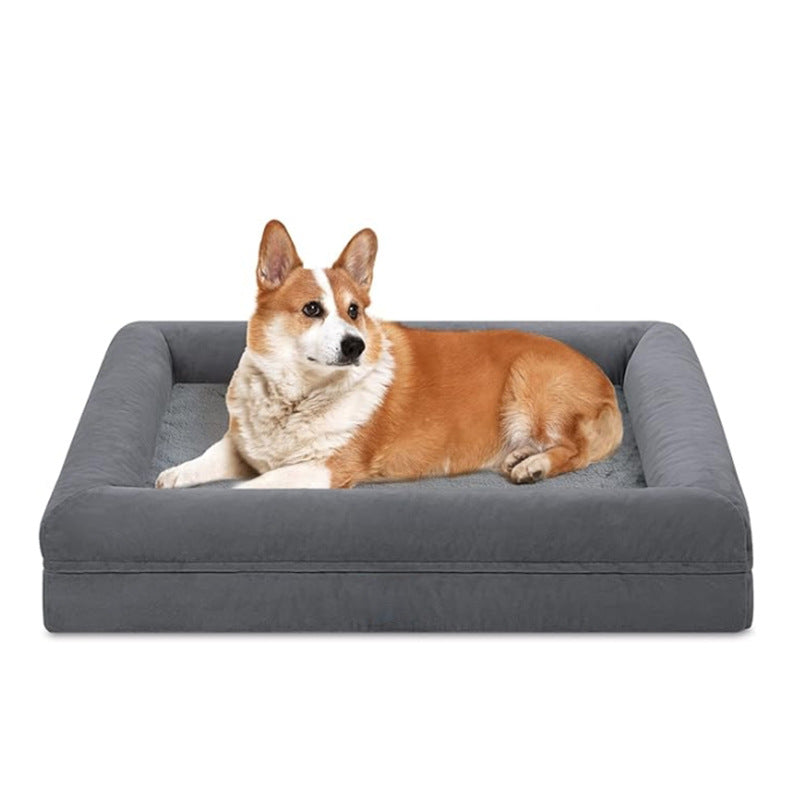 Large Pet Bed Thick Cushion Soft Comfortable Sleeping Mat