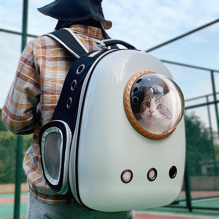 Pet Plus Size Space Capsule Backpack Travel Carrier Supplies