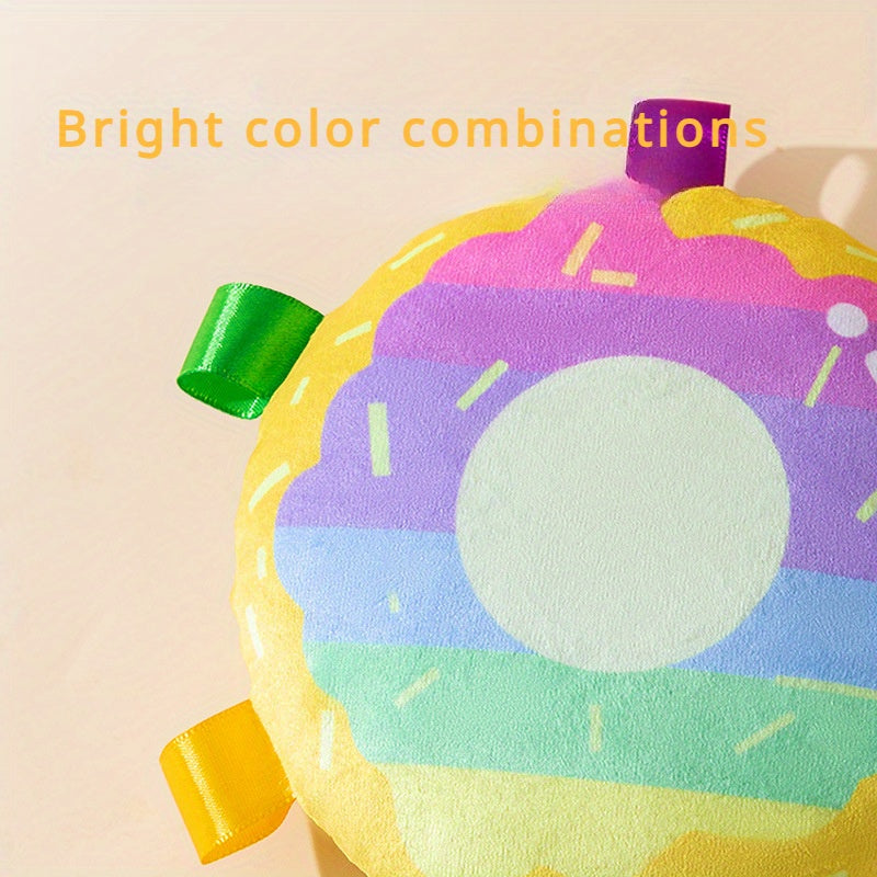 Plush Flying Disc Bite Resistant Outdoor Pet Training Toy