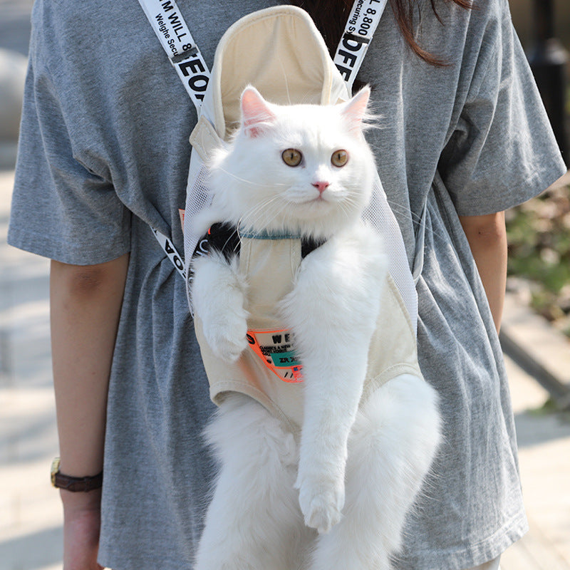 Portable Pet Backpack Shoulder Carrier Bag