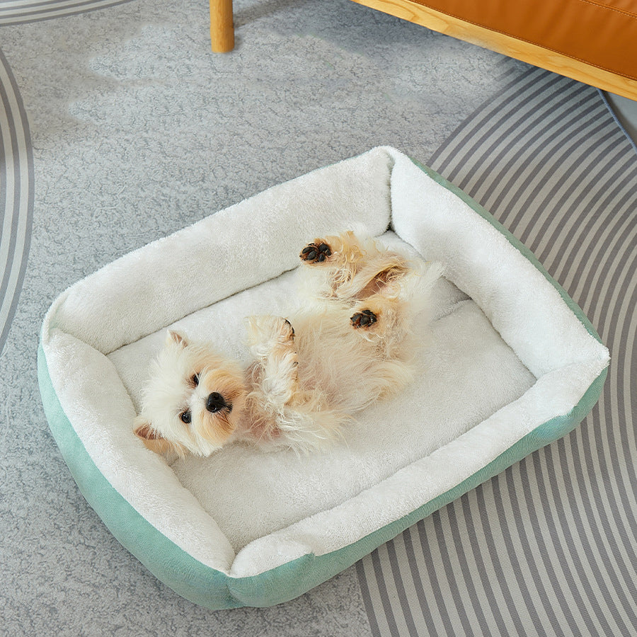 All Season Pet Sofa Bed Warm Comfortable Soft Sleeping Nest