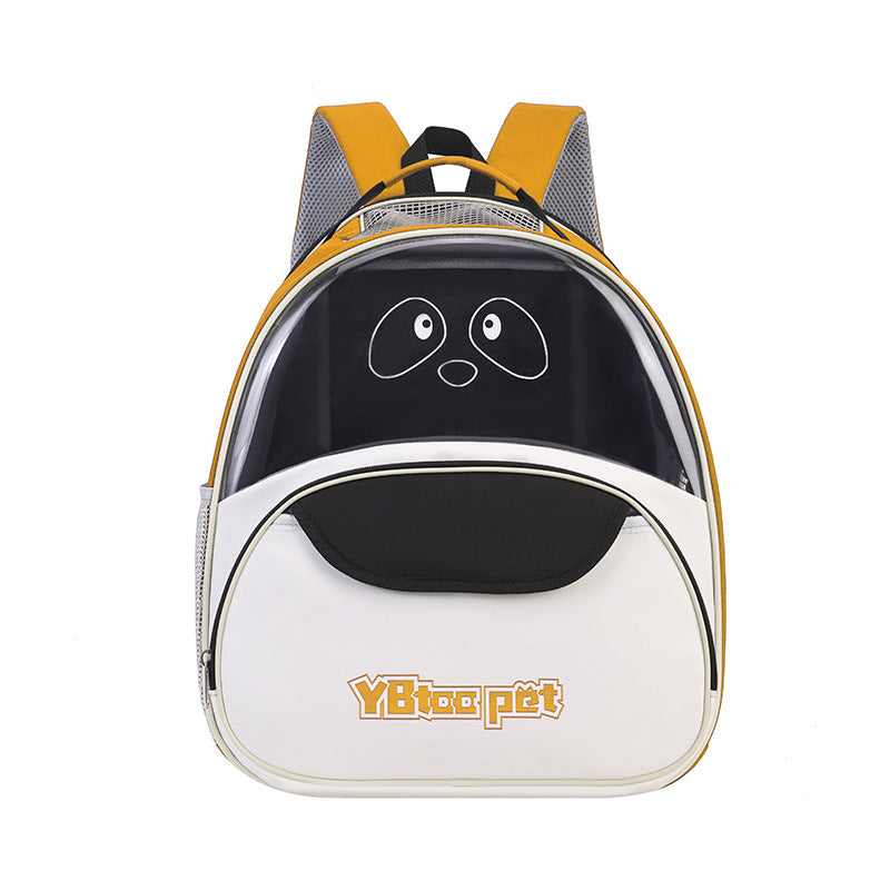 Oxford Cloth Portable Pet Backpack Breathable Large Capacity Bag