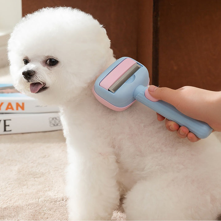 Pet Grooming Deshedding Brush For All Hair Types