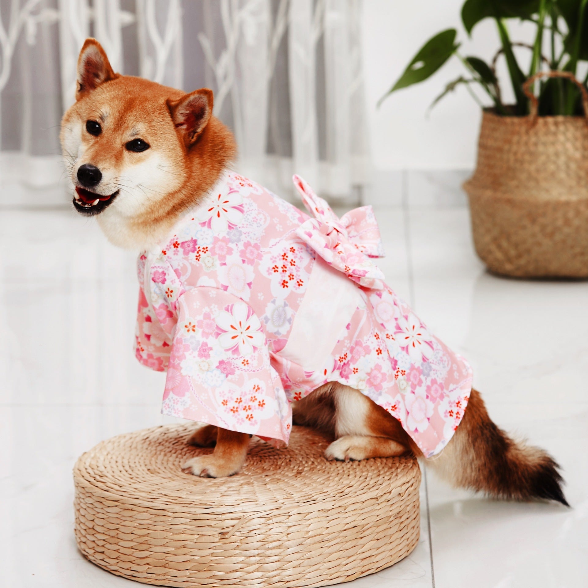 Pet Kimono Fashion Decorative Clothing Comfortable Wear