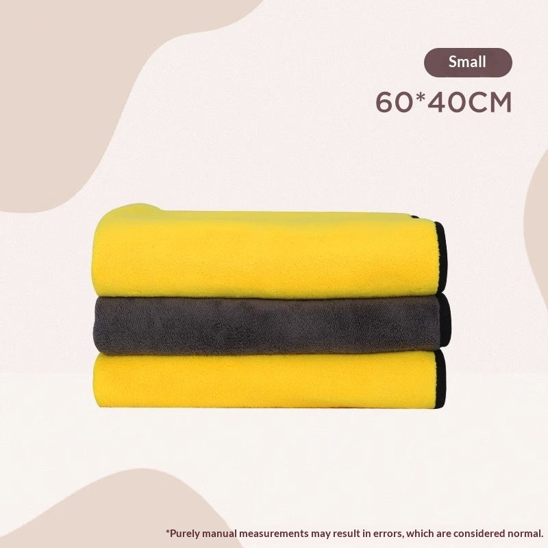 Super Absorbent Pet Bath Towel Quick Drying Grooming Wrap