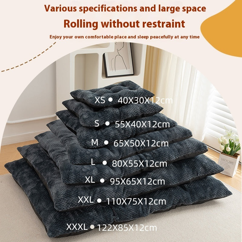 Winter Warm Pet Mat Comfortable Soft Cozy Pet Nest