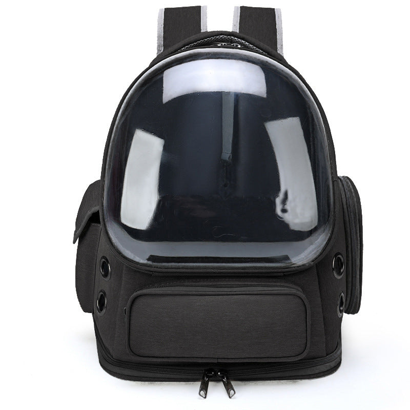 Pet Transparent Space Capsule Backpack Portable Travel Carrier