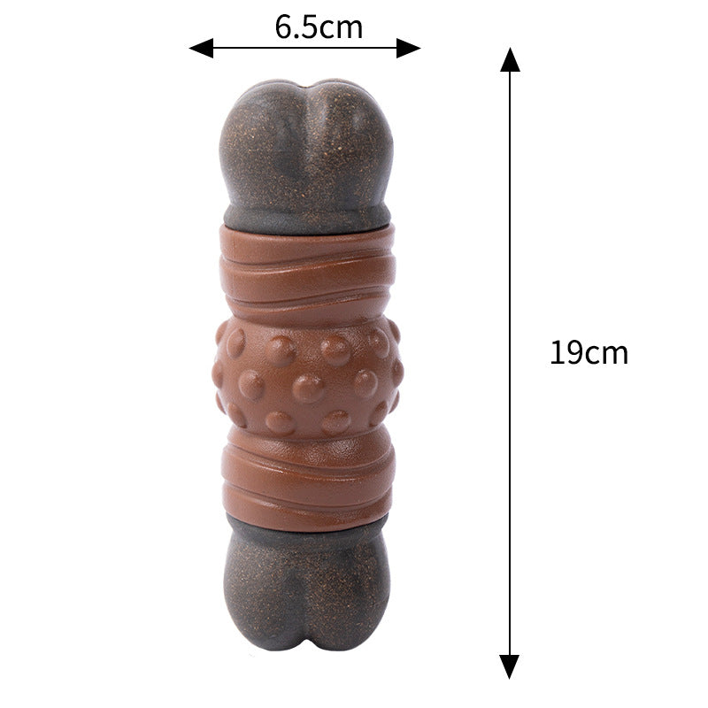 Indestructible Durable Pet Chew Toy Bacon Flavor For Large Breeds
