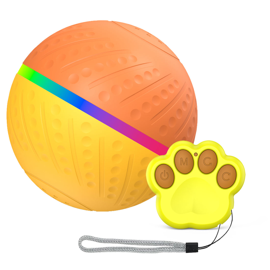 Bite Resistant Remote Control Interactive Smart Toy Ball