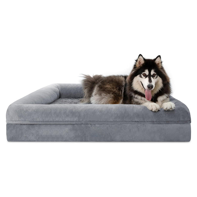 Large Pet Bed Thick Cushion Soft Comfortable Sleeping Mat