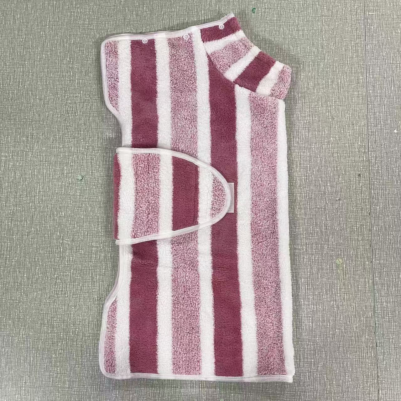 Pet Bath Robe Absorbent Bathing Towel Apparel