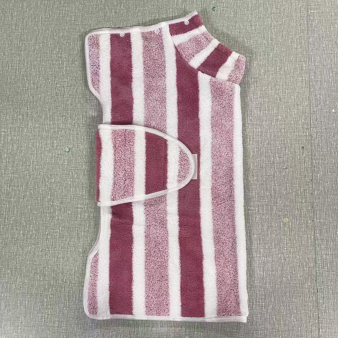 Pet Bath Robe Absorbent Bathing Towel Apparel