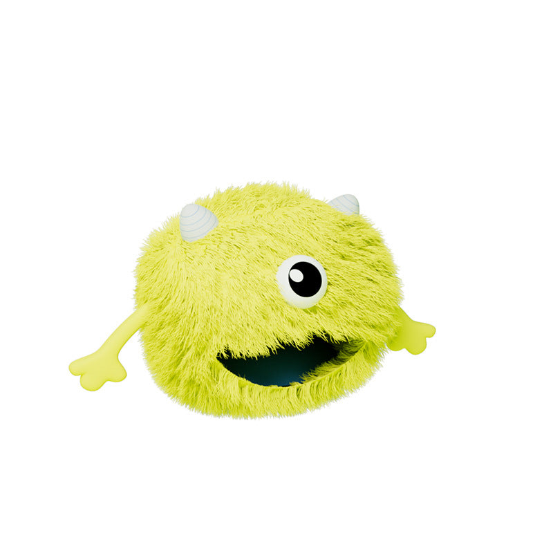 Machine Washable Calming Fluffy Round Pet Bed Soft Non Slip Cuddler Cushion