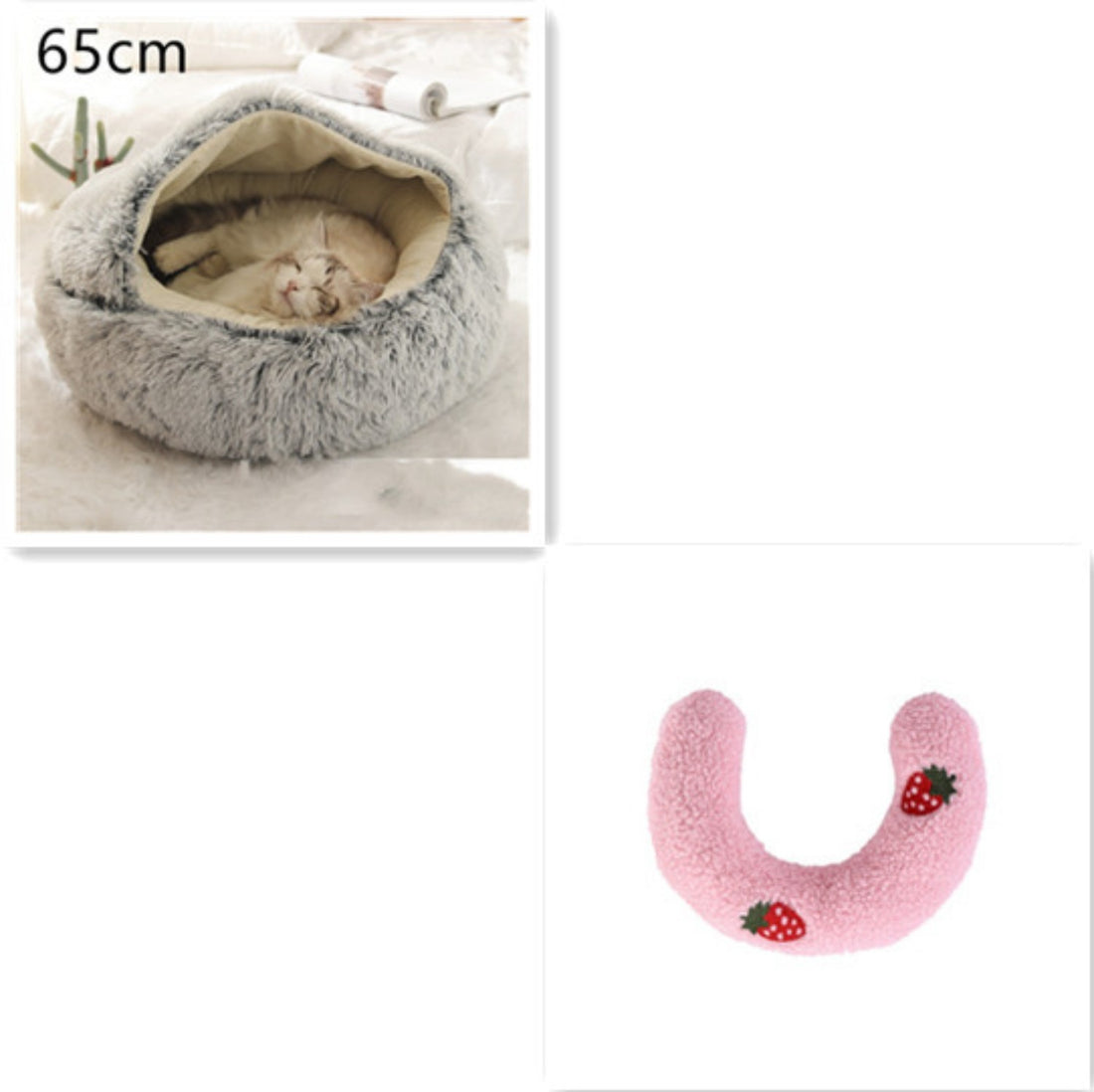 Cozy Cocoon Pet Bed Soft Comfortable Nest
