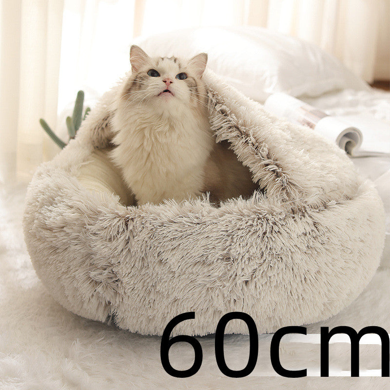 Cozy Cocoon Pet Bed Soft Comfortable Nest