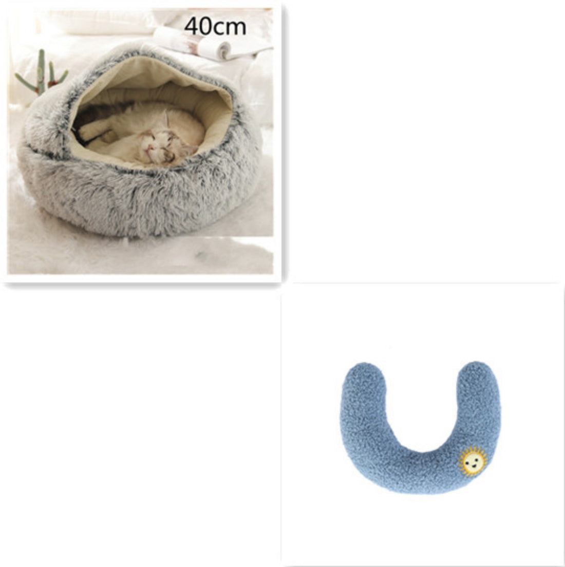 Cozy Cocoon Pet Bed Soft Comfortable Nest