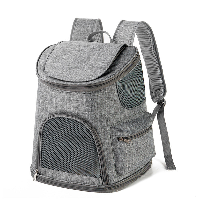 Oxford Cloth Portable Pet Backpack Shoulder Carrier Bag