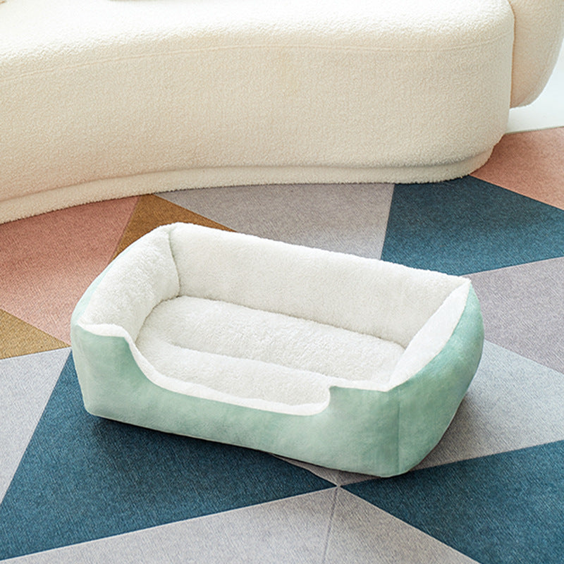 All Season Pet Sofa Bed Warm Comfortable Soft Sleeping Nest