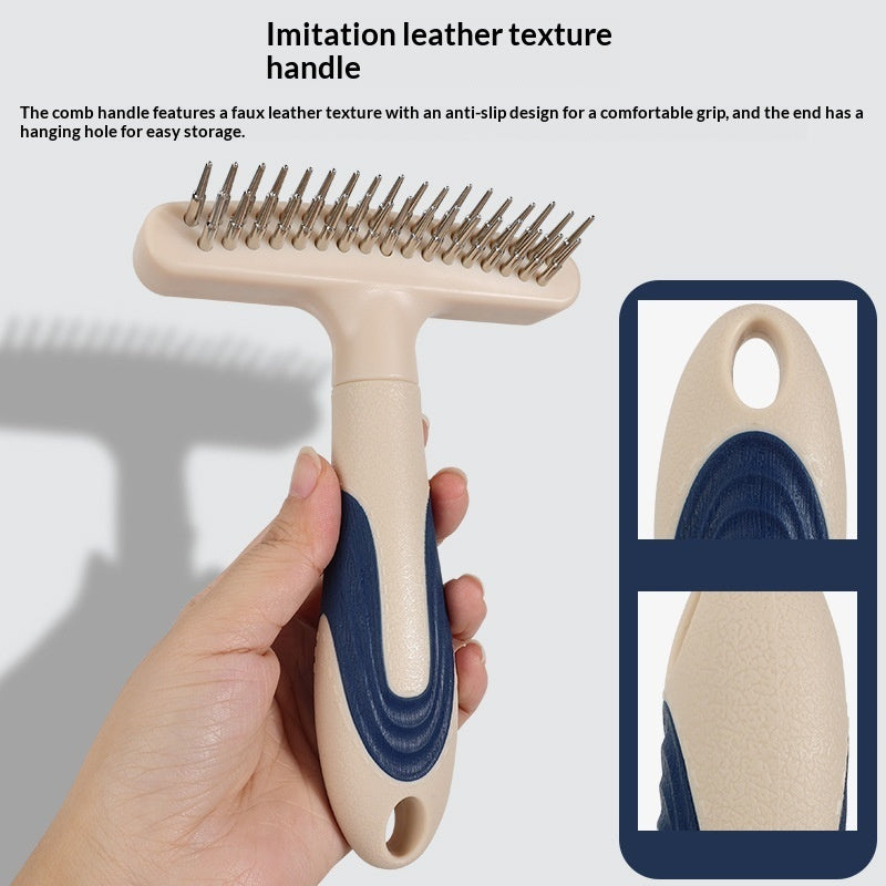 Pet Grooming Deshedding Detangling Brush Tool