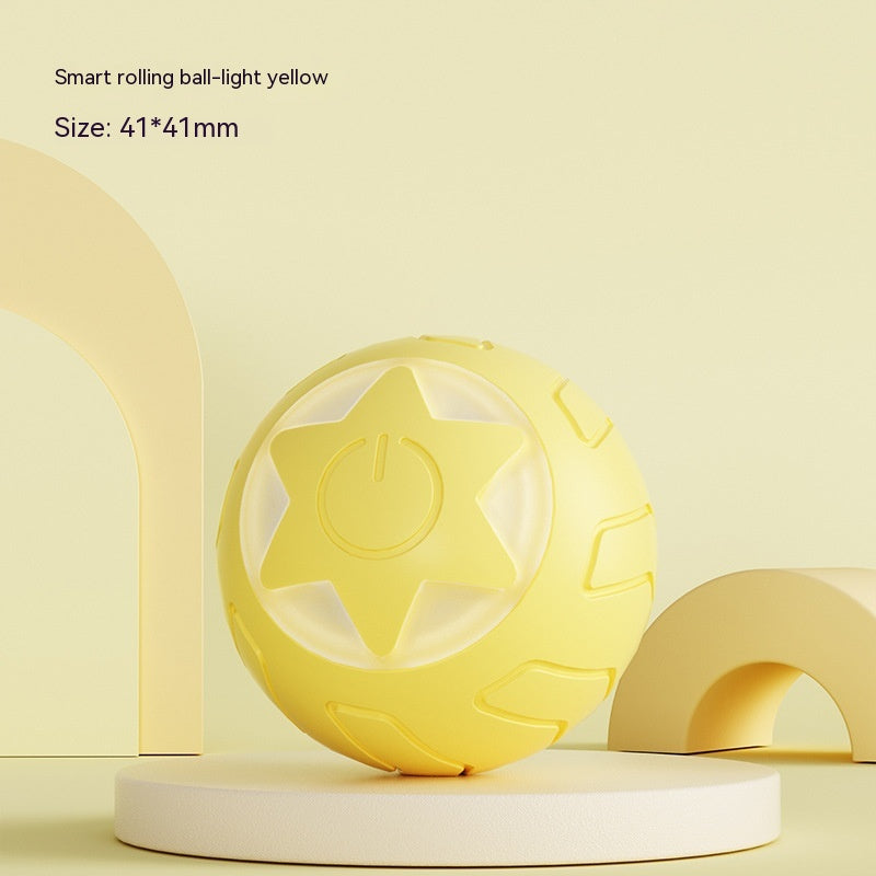 XINGX Rolling Pet Ball Self Moving Bite Resistant Interactive Toy